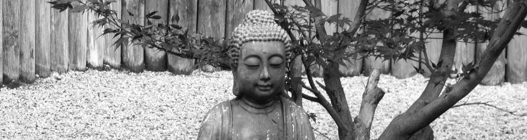 Japanischer Garten Buddha